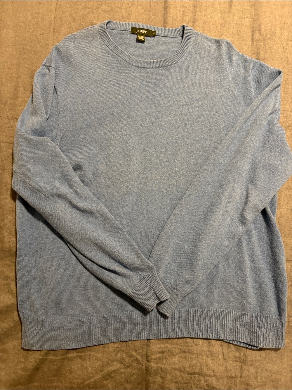J. Crew Men’s Sky Blue Crewneck Sweater
